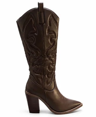 Bota Vaquera Western con Tacón