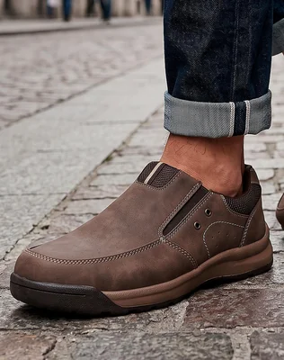 Zapato Hombre Mocasin Casual Café Rodrisan 03904401