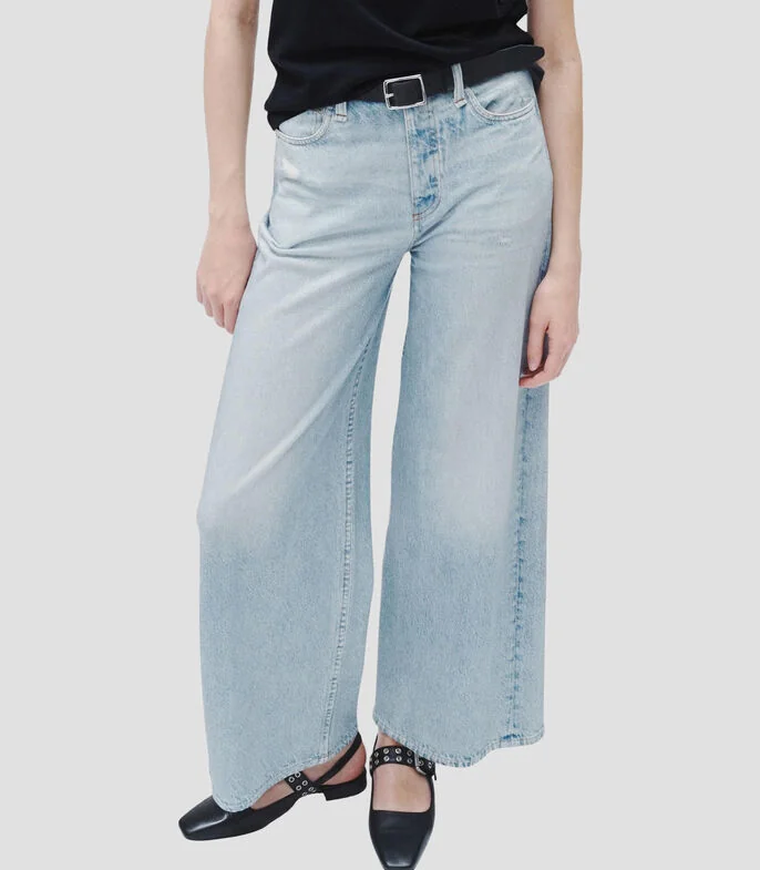 Jeans Wideleg Mujer