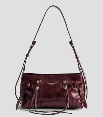 Bolsa Crossbody en Piel Lisa Mujer
