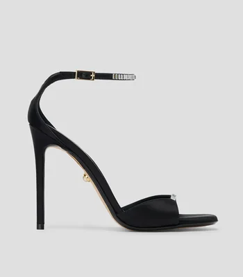 Sandalias con tacón alto delgado Mujer