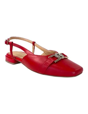 Balerina Savvy de piel para mujer
