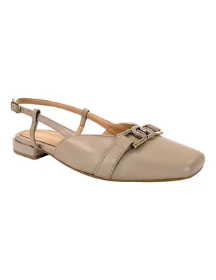 Balerina Savvy de piel para mujer