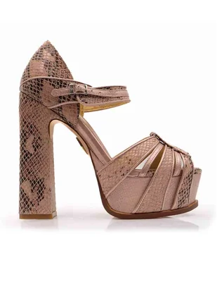 Zapatilla piel altura siete