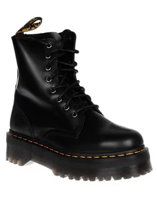 Bota arriba del tobillo Dr. Martens de piel para mujer