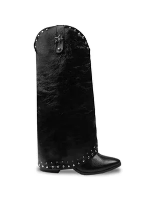 Bota Cowboy media pierna Elán Choose Your Way para mujer