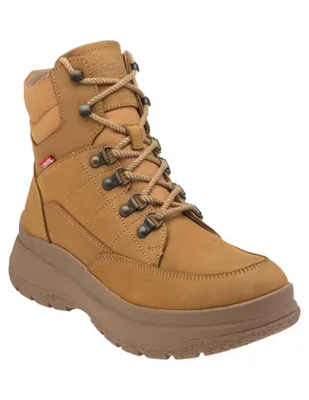 Bota arriba del tobillo Levi's Clarisa de piel para mujer