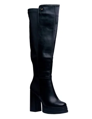 Bota arriba de la rodilla Lob para mujer