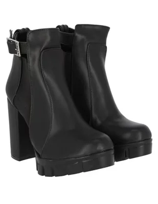 Bota arriba del tobillo Platonia de piel para mujer
