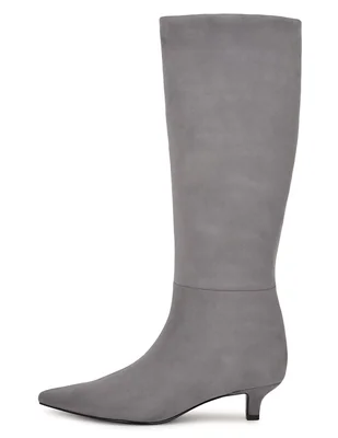 Bota media pierna Nine West para mujer