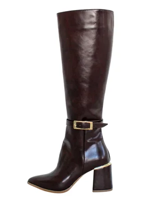 Bota abajo de la rodilla Kuali Shoes para mujer