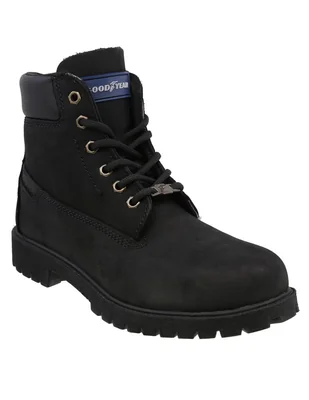 Bota arriba del tobillo Goodyear Gy Mobix de piel para mujer