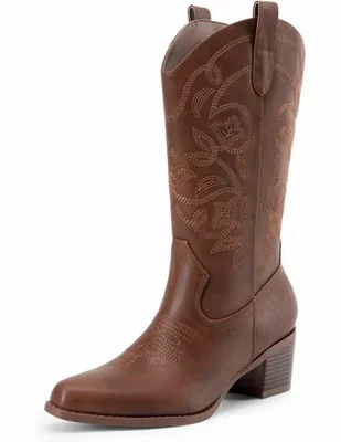 Bota cowboy arriba del tobillo Dream Paris para mujer