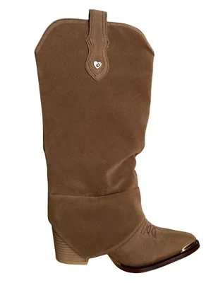 Bota cowboy abajo de la rodilla Aricia para mujer
