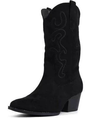 Bota cowboy arriba del tobillo Gwin para mujer