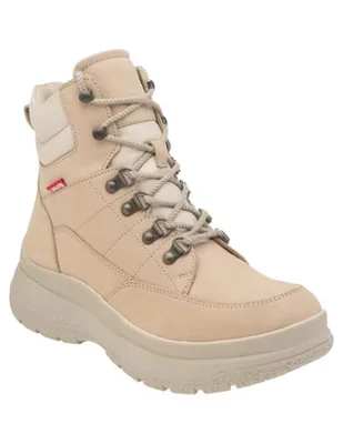 Bota arriba del tobillo Levi's Clarisa de piel para mujer