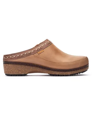 Zueco Pikolinos de piel para mujer