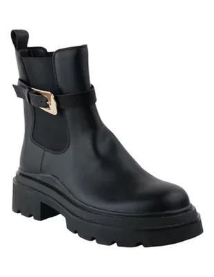 Bota chelsea arriba del tobillo Lob para mujer