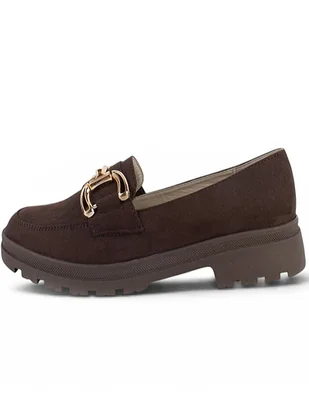 Zapato gabriela's 820-491-b de gamuza para mujer