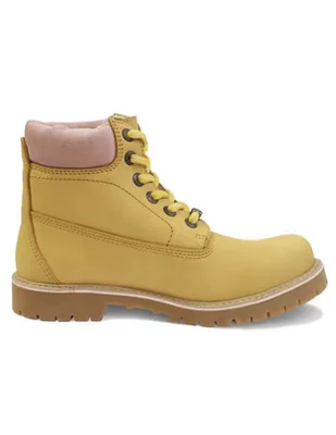 Bota arriba del tobillo Jeep de piel para mujer