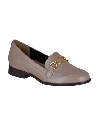 Mocasín Joyce de piel para mujer
