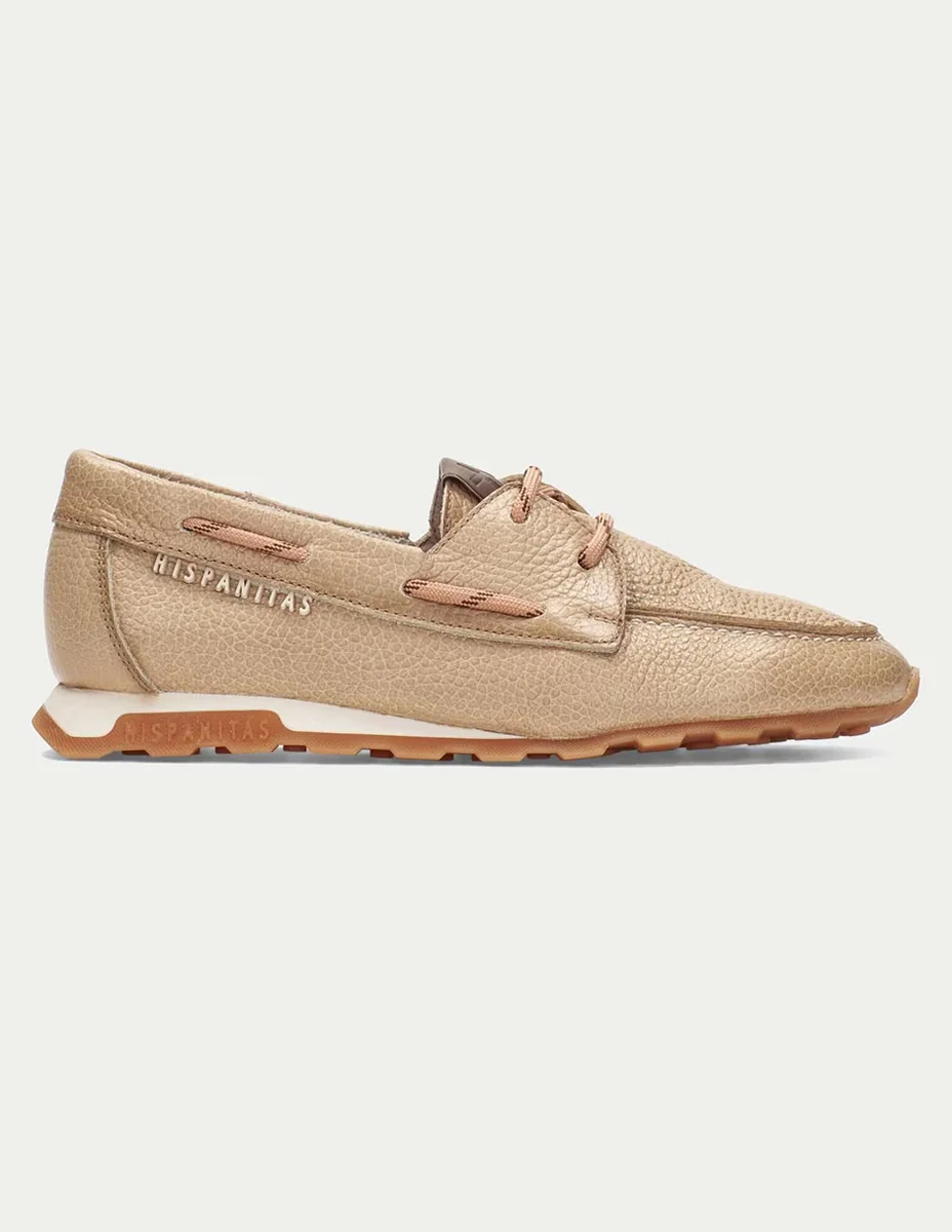 Mocasín Hispanitas de piel para mujer