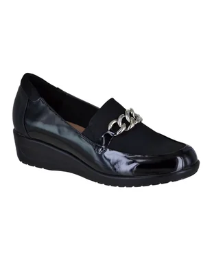 Mocasín Joyce de charol para mujer