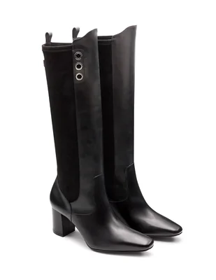 Bota abajo de la rodilla jean pierre otoño invienro de piel para mujer