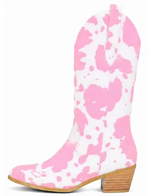 Bota cowboy arriba del tobillo Gwin para mujer