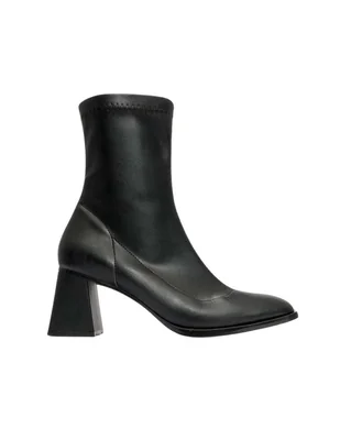 Bota arriba del tobillo Forever & Always Shoes Plesa de piel para mujer