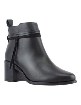 Bota al tobillo Vicenza de piel para mujer