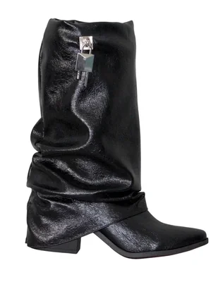 Bota abajo de la rodilla Kuali Shoes para mujer