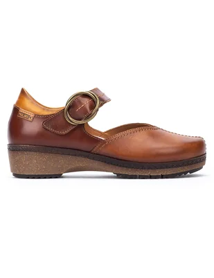 Zapato pikolinos granada de piel para mujer