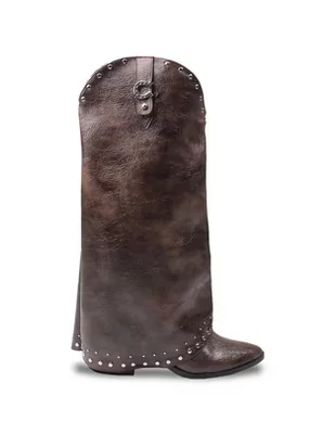 Bota Cowboy media pierna Elán Choose Your Way para mujer