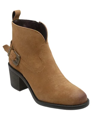 Bota al tobillo levi's lyssa de piel para mujer