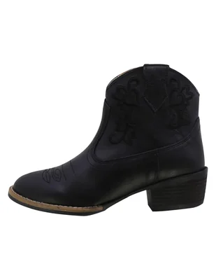 Bota cowboy al tobillo Texaban Vaquera de piel para mujer