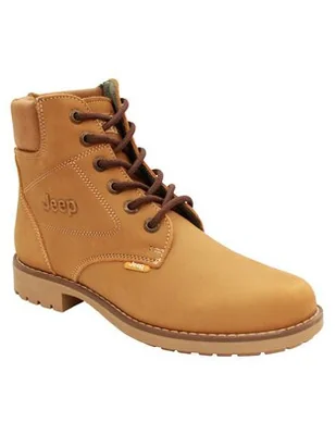 Bota arriba del tobillo Jeep de piel para mujer