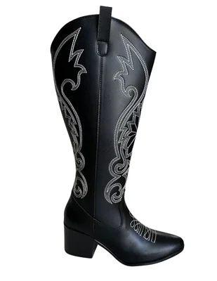 Bota cowboy abajo de la rodilla Aricia para mujer