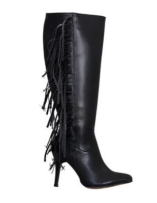 Bota abajo de la rodilla Kuali Shoes para mujer