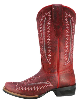 Bota Media pierna TEXABAN Western de Piel para mujer