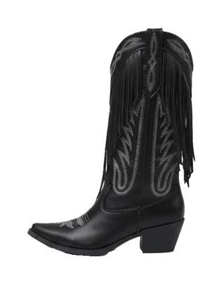 Bota abajo de la rodilla gwin para mujer