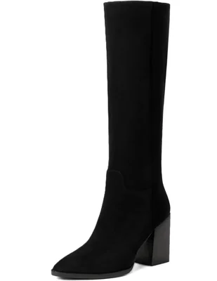 Bota abajo de la rodilla gwin para mujer