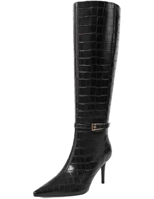 Bota abajo de la rodilla gwin para mujer