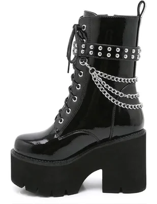 Bota media pierna gwin para mujer