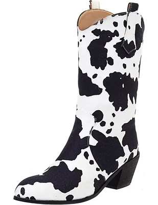 Bota cowboy arriba del tobillo gwin para mujer