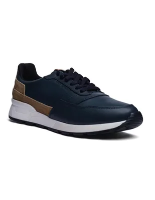Tenis de piel Black Peppers para hombre