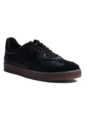Tenis de piel Black Peppers para hombre