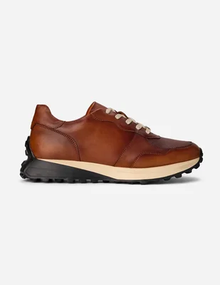 Tenis de piel Michel Domit para hombre