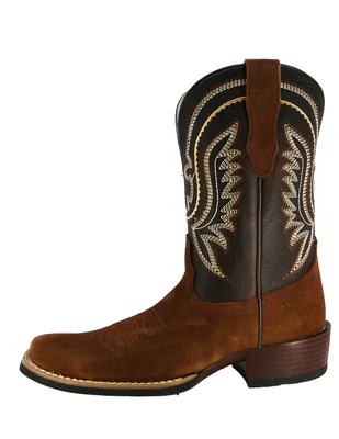 Bota texaban vaquera de piel para hombre