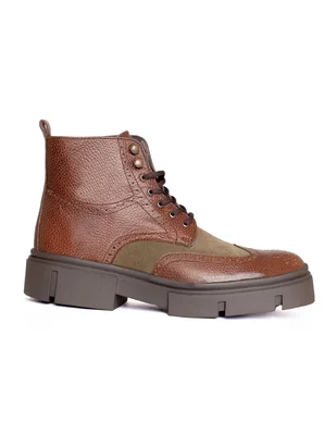 Bota daraimar de piel para hombre